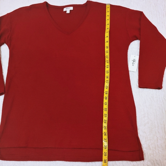 Nwt✨Stylish Soft Waffle Shirt - Picture 4 of 8